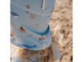 Little Dutch Plážová šiltovka s ochranou krku Ocean Friends veľ. 3