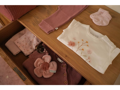 Little Dutch Nohavice rebrované Pink veľ. 50/56