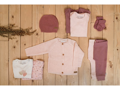 Little Dutch Nohavice rebrované Pink veľ. 50/56