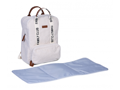 Childhome Prebaľovací batoh Family Club Signature Teddy Off White
