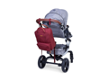Childhome Prebaľovací batoh Family Club Signature Urban Burgundy