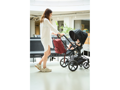 Childhome Prebaľovací batoh Family Club Signature Urban Burgundy