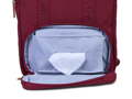 Childhome Prebaľovací batoh Family Club Signature Urban Burgundy