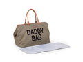 Childhome Prebaľovacia taška Daddy Bag Big Canvas Khaki