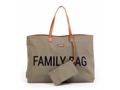 Childhome Cestovná taška Family Bag Canvas Khaki