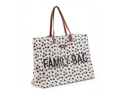 Childhome Cestovná taška Family Bag Canvas Leopard