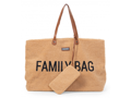 Childhome Cestovná taška Family Bag Teddy Beige
