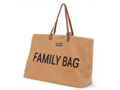 Childhome Cestovná taška Family Bag Teddy Beige