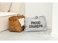 Childhome Cestovná taška Grandpa Canvas Grey