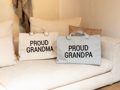 Childhome Cestovná taška Grandpa Canvas Grey