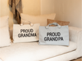 Childhome Cestovná taška Grandma Canvas Off White