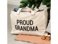 Childhome Cestovná taška Grandma Canvas Off White