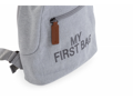 Childhome Detský batoh My First Bag Canvas Grey