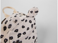 Childhome Detský batoh My First Bag Canvas Leopard