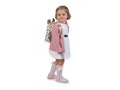 Childhome Detský batoh My First Bag Canvas Leopard