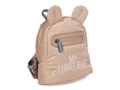 Childhome Detský batoh My First Bag Puffered Beige