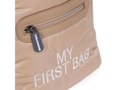 Childhome Detský batoh My First Bag Puffered Beige