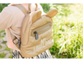 Childhome Detský batoh My First Bag Puffered Beige