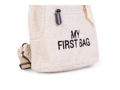 Childhome Detský batoh My First Bag Teddy Off White