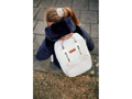 Childhome Detský batoh Mini Club Signature Off White