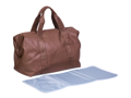 Childhome Prebaľovacia taška Mommy Bag Signature Vegan Leather Dark Brown