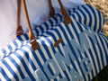 Childhome Prebaľovacia taška Mommy Bag Canvas Electric Blue