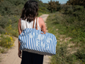 Childhome Prebaľovacia taška Mommy Bag Canvas Electric Blue