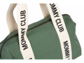 Childhome Prebaľovacia taška Mommy Club Signature Canvas Green