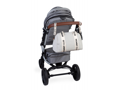 Childhome Prebaľovacia taška Mommy Club Signature Canvas Off White
