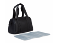 Childhome Prebaľovacia taška Mommy Club Signature Vegan Leather Black
