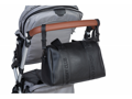 Childhome Prebaľovacia taška Mommy Club Signature Vegan Leather Black