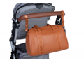 Childhome Prebaľovacia taška Mommy Club Signature Vegan Leather Brown