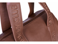 Childhome Prebaľovacia taška Mommy Club Signature Vegan Leather Dark Brown