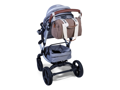 Childhome Prebaľovacia taška Mommy Club Signature Teddy Soft Brown