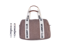 Childhome Prebaľovacia taška Mommy Club Signature Teddy Soft Brown