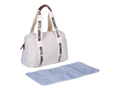 Childhome Prebaľovacia taška Mommy Club Signature Teddy Off White
