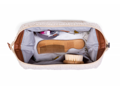 Childhome Toaletná taška Baby Necessities Teddy Off White