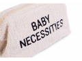 Childhome Toaletná taška Baby Necessities Teddy Off White