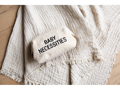 Childhome Toaletná taška Baby Necessities Teddy Off White