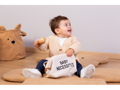 Childhome Toaletná taška Baby Necessities Teddy Off White