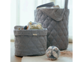Little Dutch Košík textilný veľký Pure Denim Blue