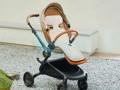 Mima Chladicí podložka do kočárku s větráním Flo Beige