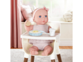 LullaBaby Stolička jedálenská pre bábiky s doplnkami