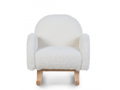 Childhome Kreslo detské hojdacie Teddy Off White