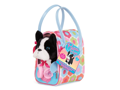 Pucci Pups Psík čierny v taške Flower Print Glam Bag