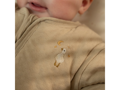 Little Dutch Spací vak s oddeliteľnými rukávmi 90 cm Husa Beige Newborn Naturals