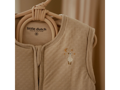Little Dutch Spací vak s oddeliteľnými rukávmi 90 cm Husa Beige Newborn Naturals