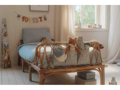 Little Dutch Obliečky 150x120 a 50x60 cm Forest Friends Blue