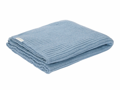 Little Dutch Deka pletená 70x100 cm Pure Denim Blue
