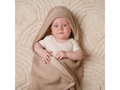 Little Dutch Deka zavinovacia pletená Beige
